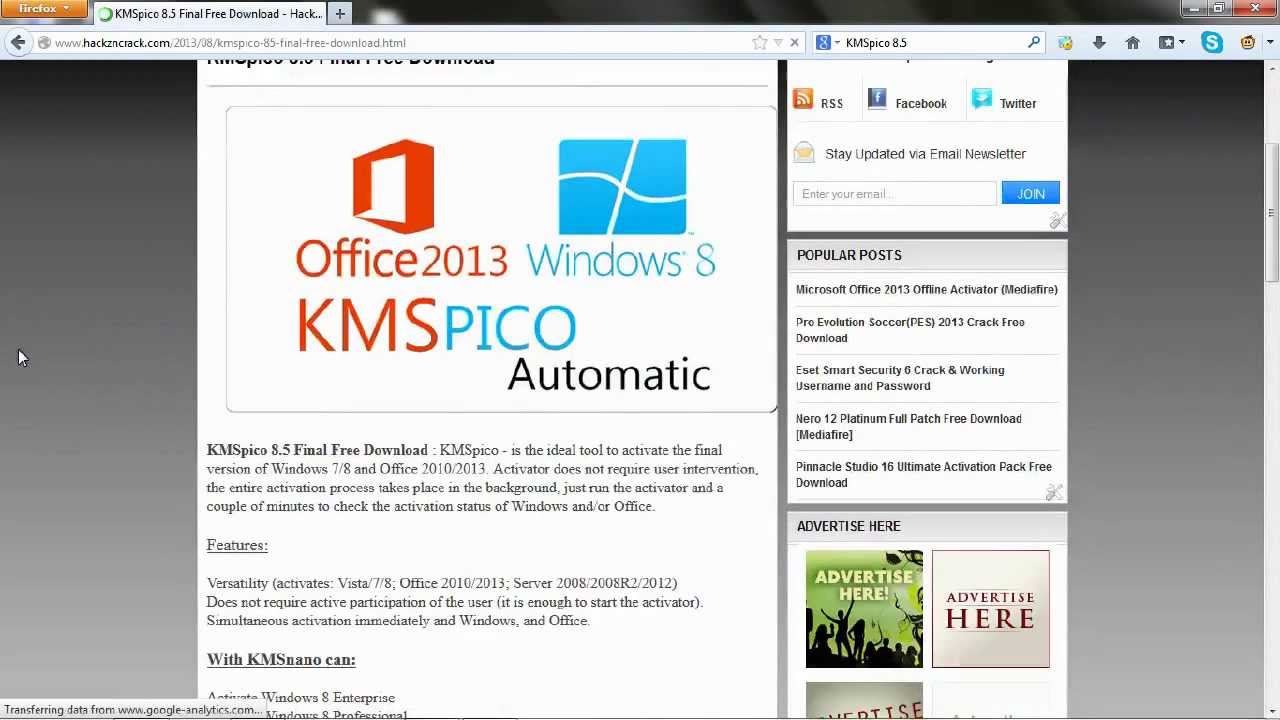 kmspico office 2013 professional plus activator download
